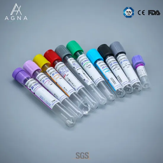 의료용 Prp 상자 일회용 진공 Acd Vacutainer 혈액 샘플 수집 튜브/튜브 캡 금형 CE/FDA/ISO 판매